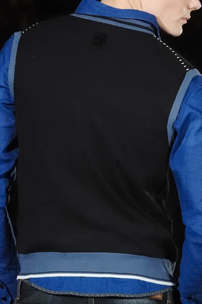 Фото товара 893, мужской жилет (черный)