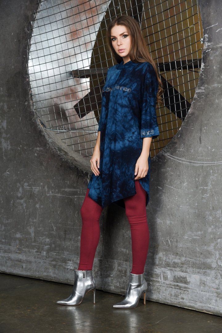 Фото товара 6482, бордовые легинсы