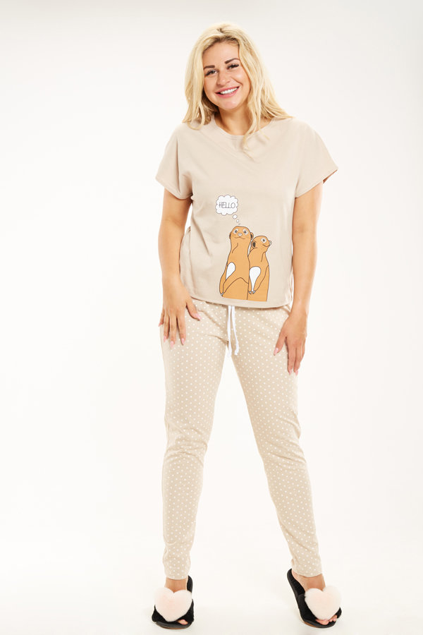 Фото товара 18272, пижама с сурикатами