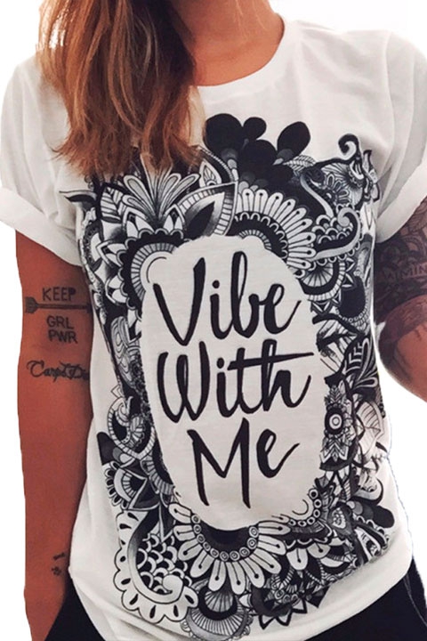 Фото товара 9138, белая футболка из микрополиэстера