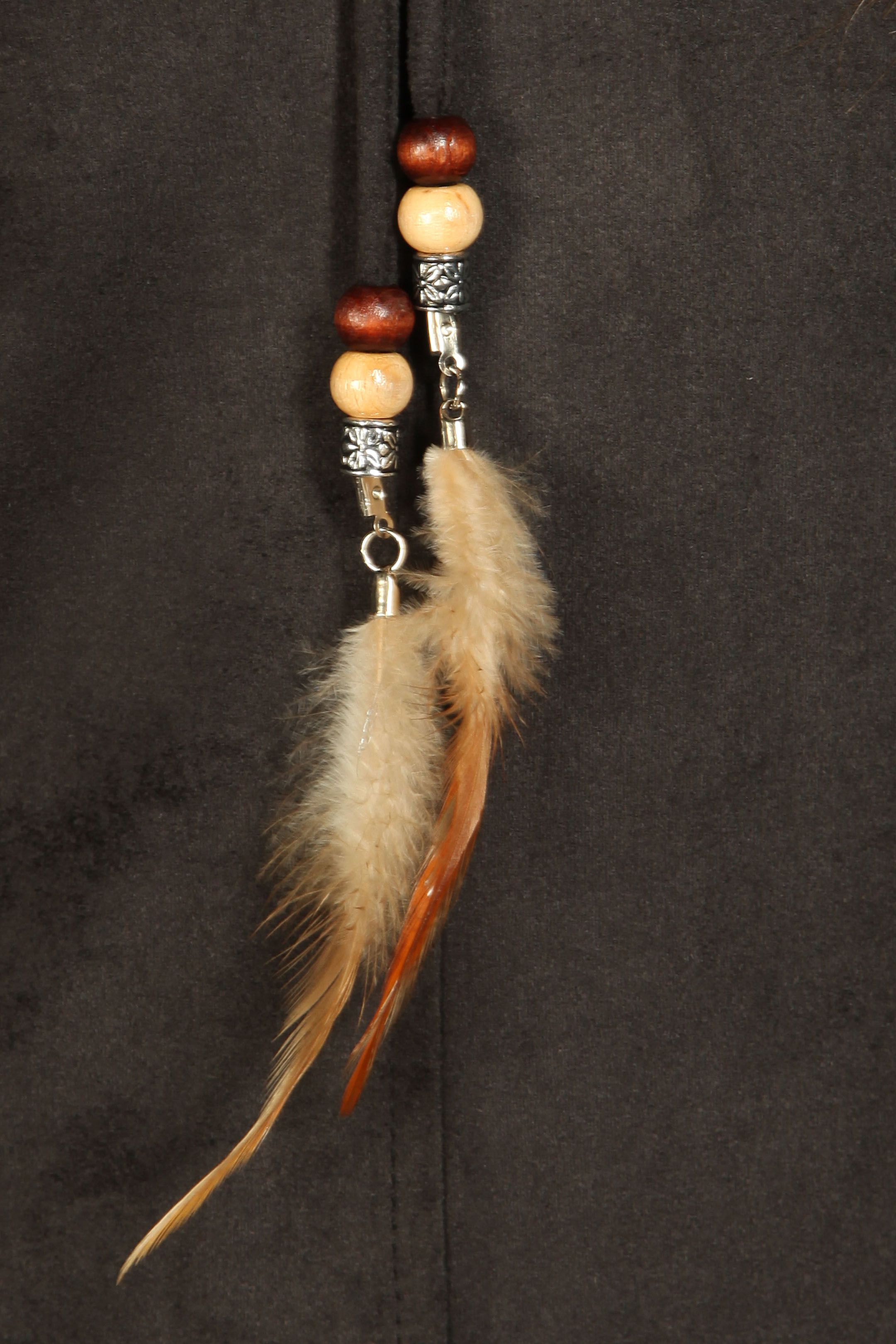 Фото товара 15063, черное платье с бахромой в стиле бохо