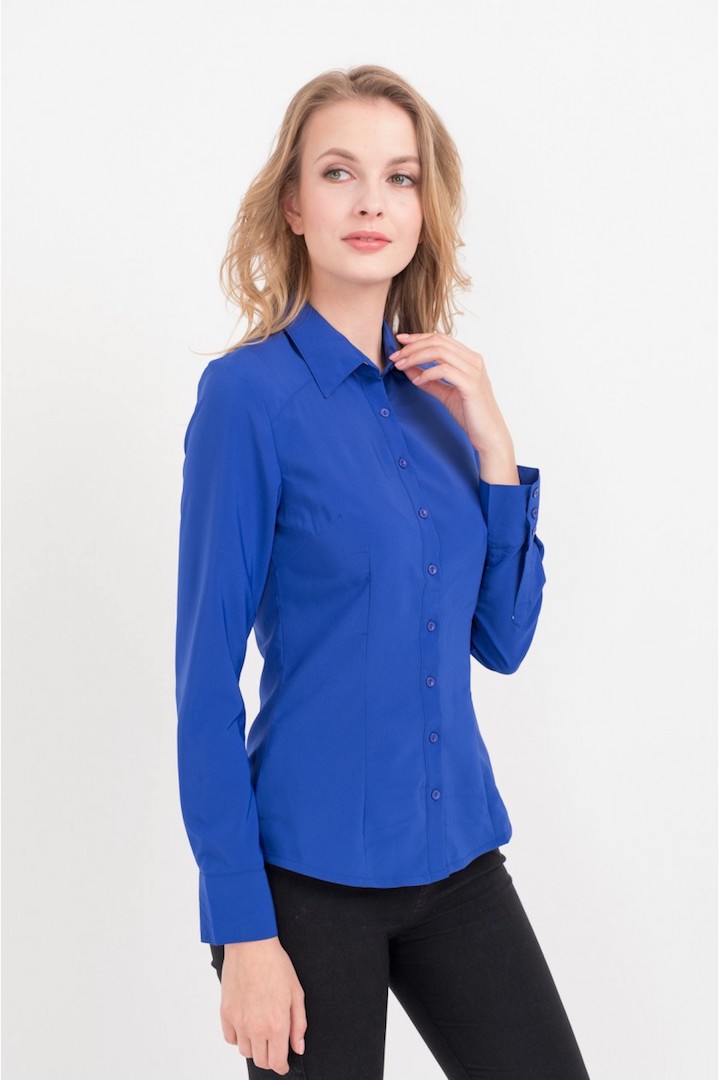 Блузка женская синяя. MARIMAY рубашки. Блузка MARIMAY женская. Синяя рубашка женская. Классическая блузка женская.