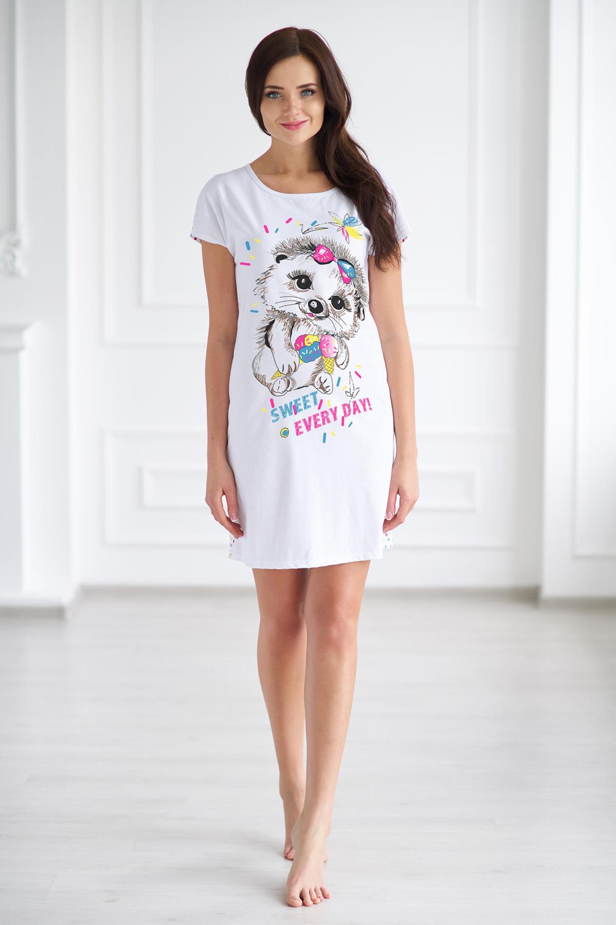 Фото товара 15390, женская домашняя футболка