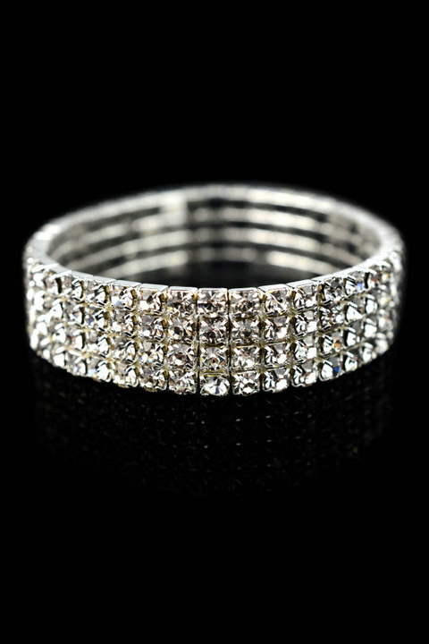 Фото товара 15857, браслет со стразами