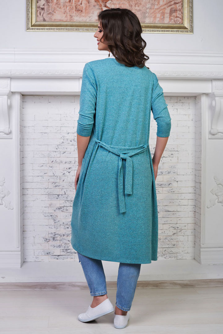 Фото товара 16208, длинный кардиган