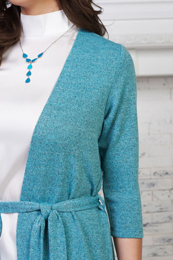 Фото товара 16209, длинный кардиган