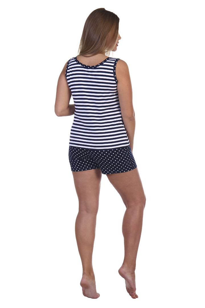 Фото товара 17394, костюм шорты и топ