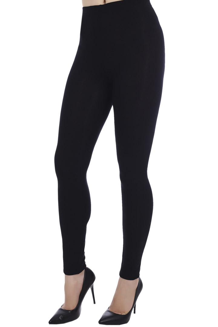 Фото товара 17414, черные женские легинсы