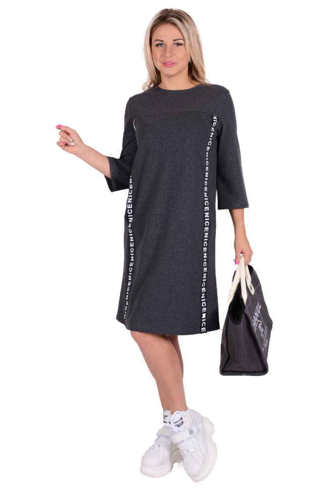 Фото товара 18187, платье в спортивном стиле