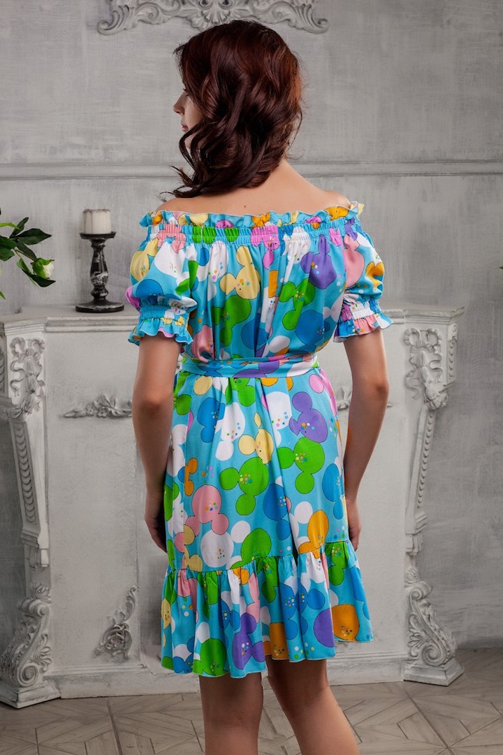 Фото товара 18779, платье с микки маусами