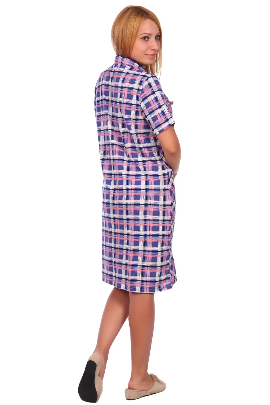 Фото товара 18976, халат в клетку