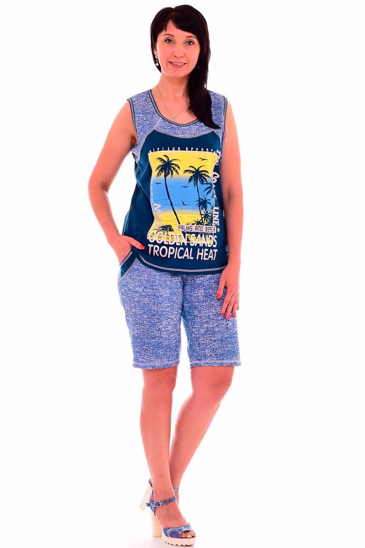 Фото товара 19140, костюм с шортами