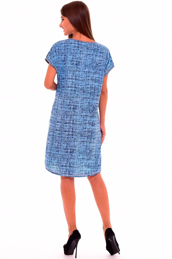 Фото товара 19169, голубая туника