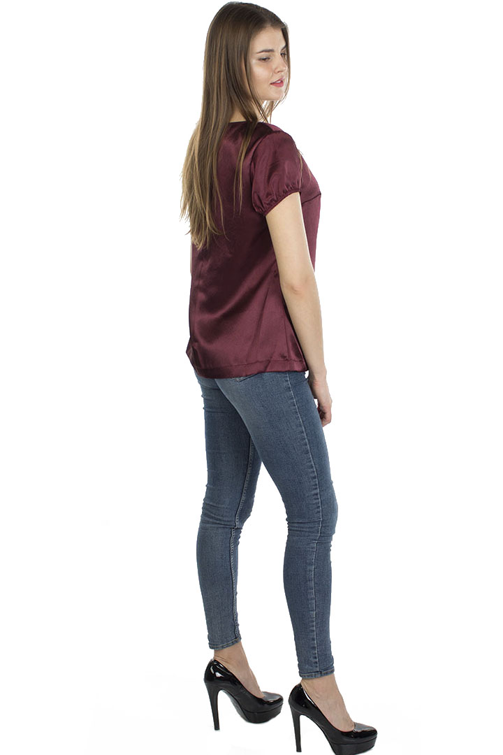 Фото товара 19432, блузка с коротким рукавом