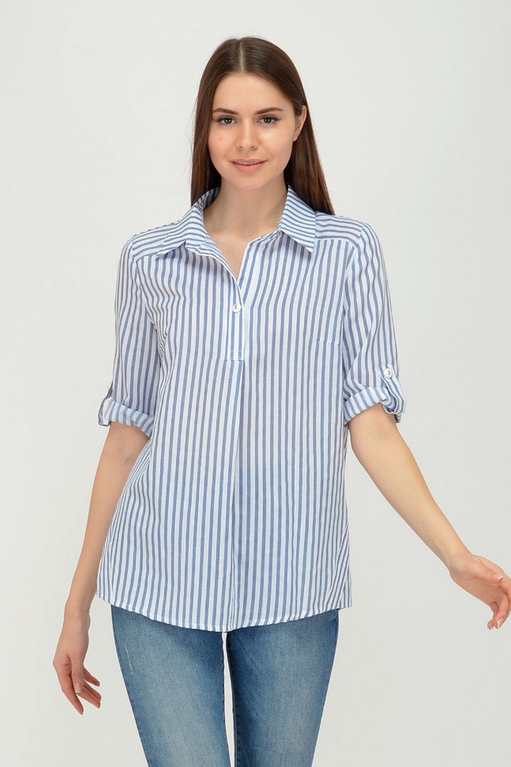 Фото товара 19732, блузка в полоску