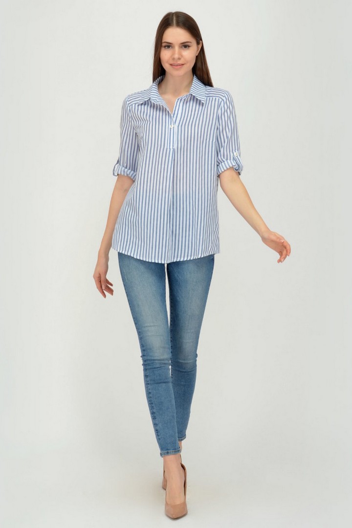 Фото товара 19734, блузка в полоску