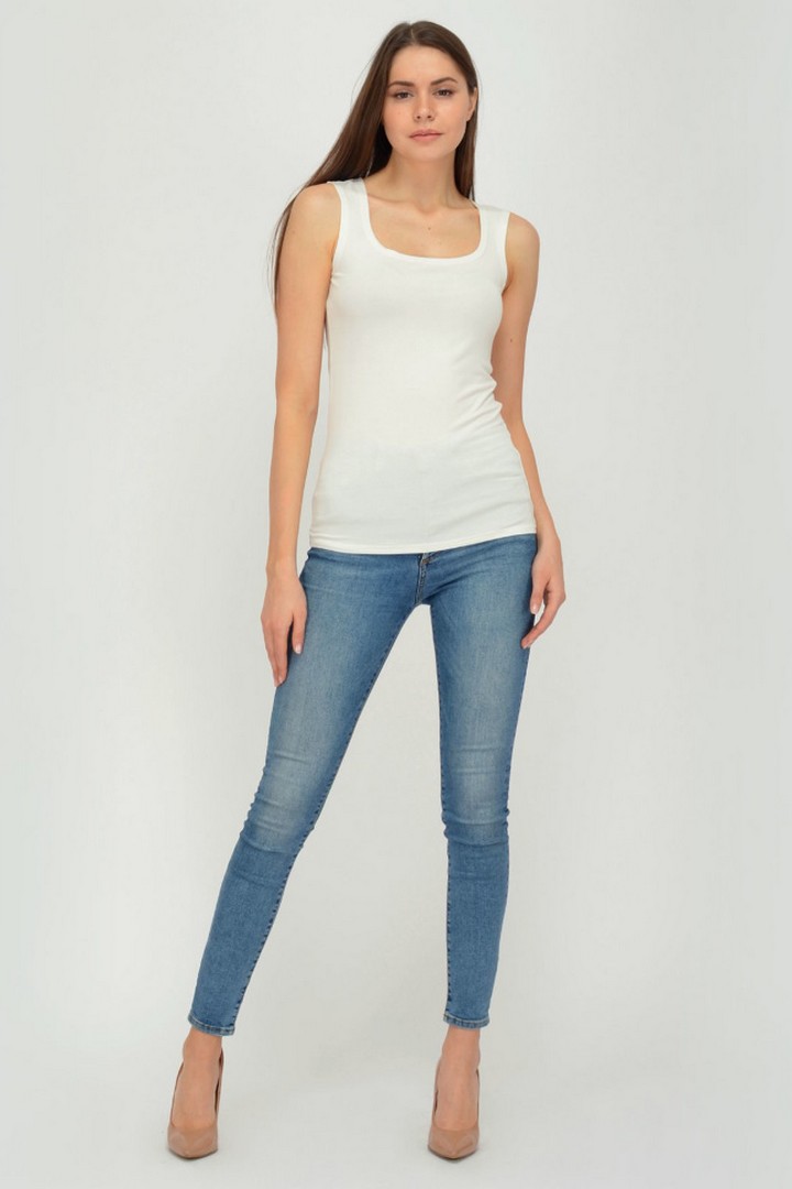 Фото товара 19940, топ цвета экрю