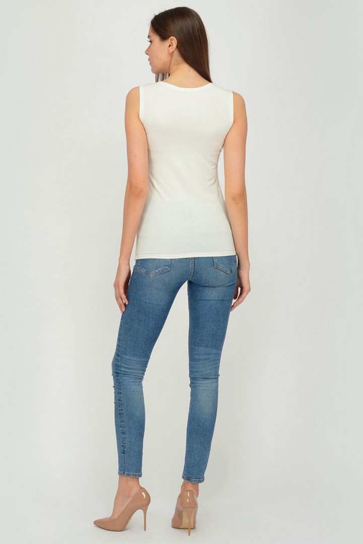 Фото товара 19941, топ цвета экрю